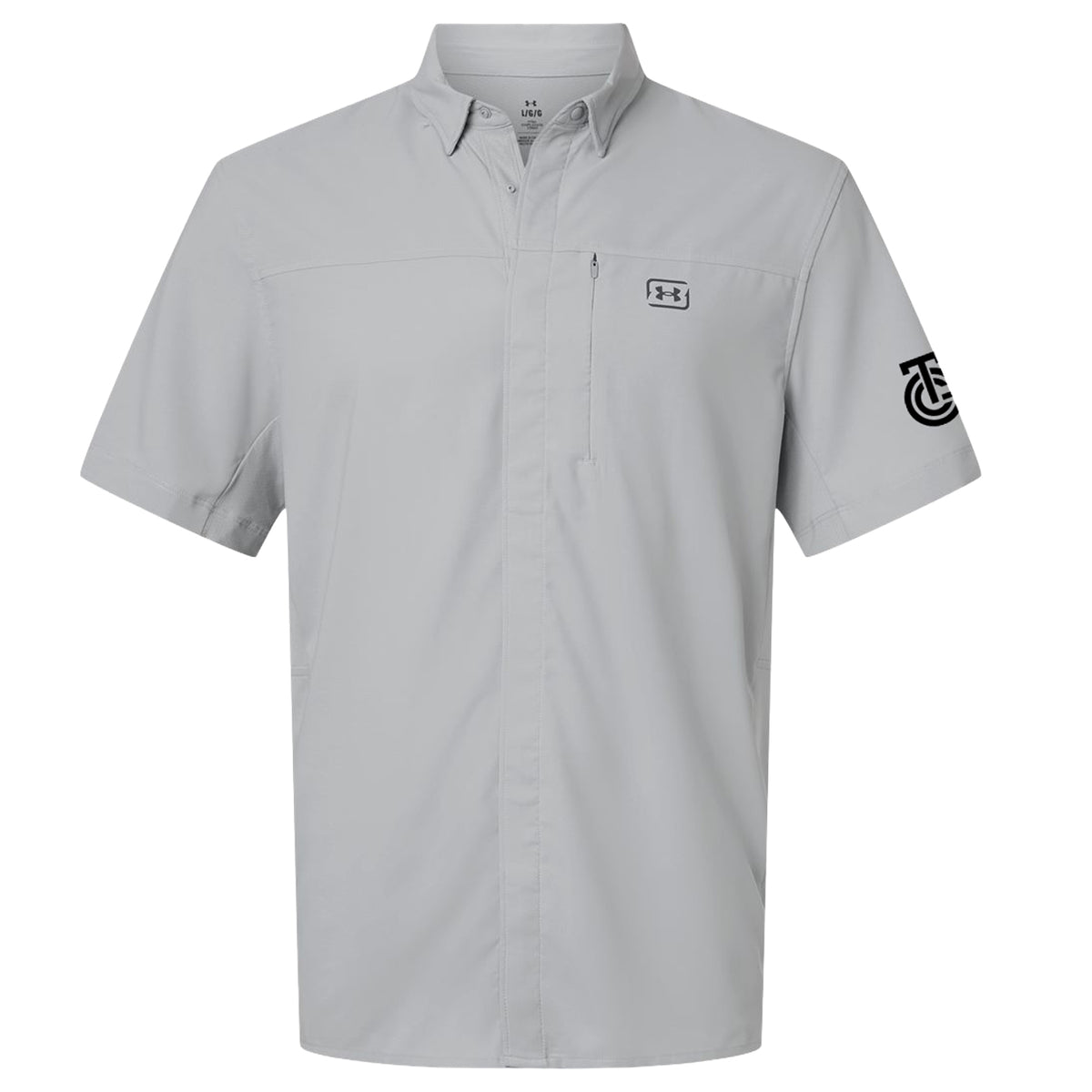 UA Men's Fish Pro Hybrid Woven Short Sleeve