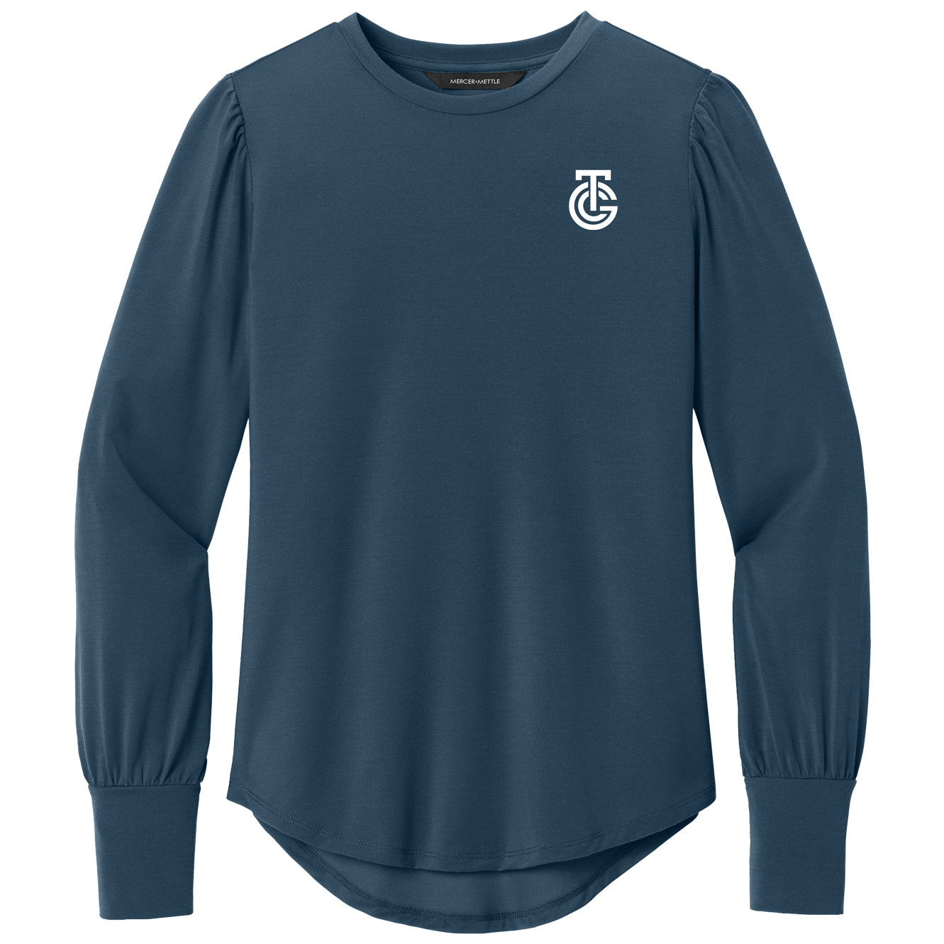 Mercer+Mettle® Women’s Stretch Jersey Long Sleeve Blouson Top