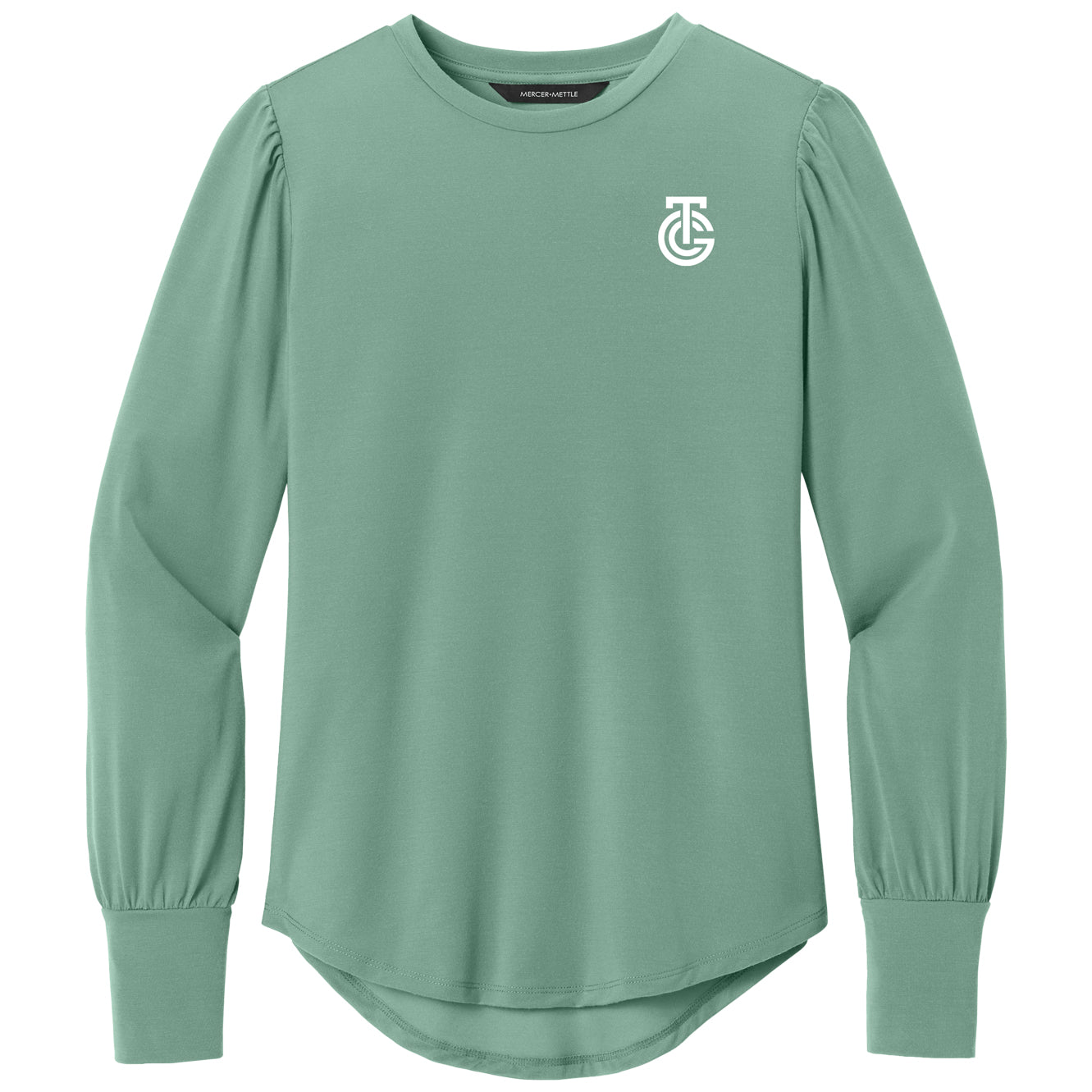 Mercer+Mettle® Women’s Stretch Jersey Long Sleeve Blouson Top