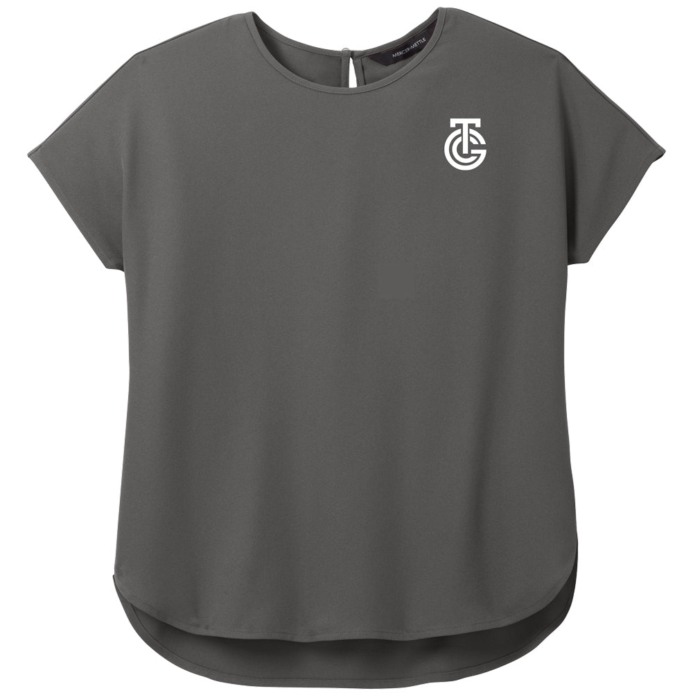 Mercer+Mettle® Women's Stretch Crepe Crew