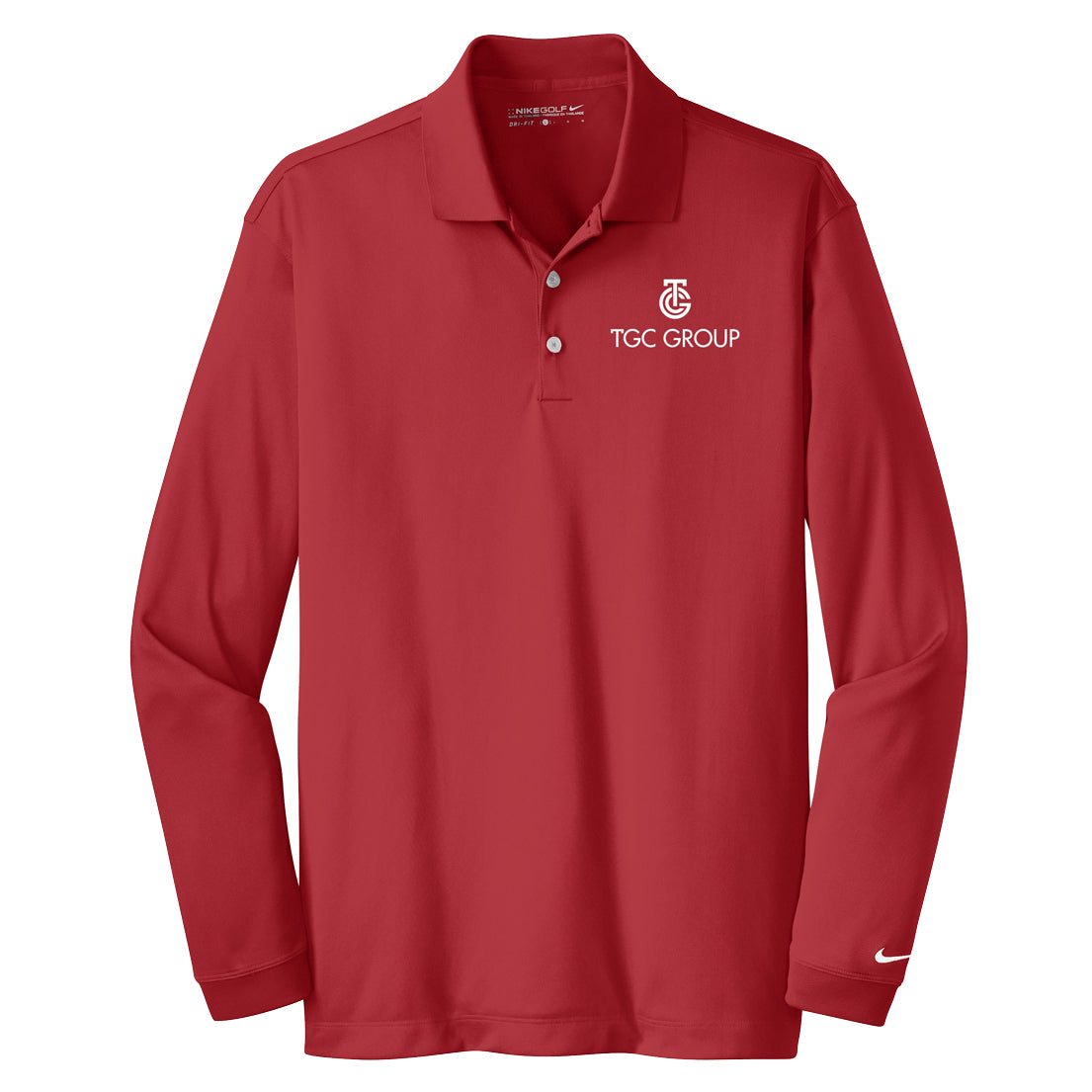 Nike Long Sleeve Dri-FIT Stretch Tech Polo