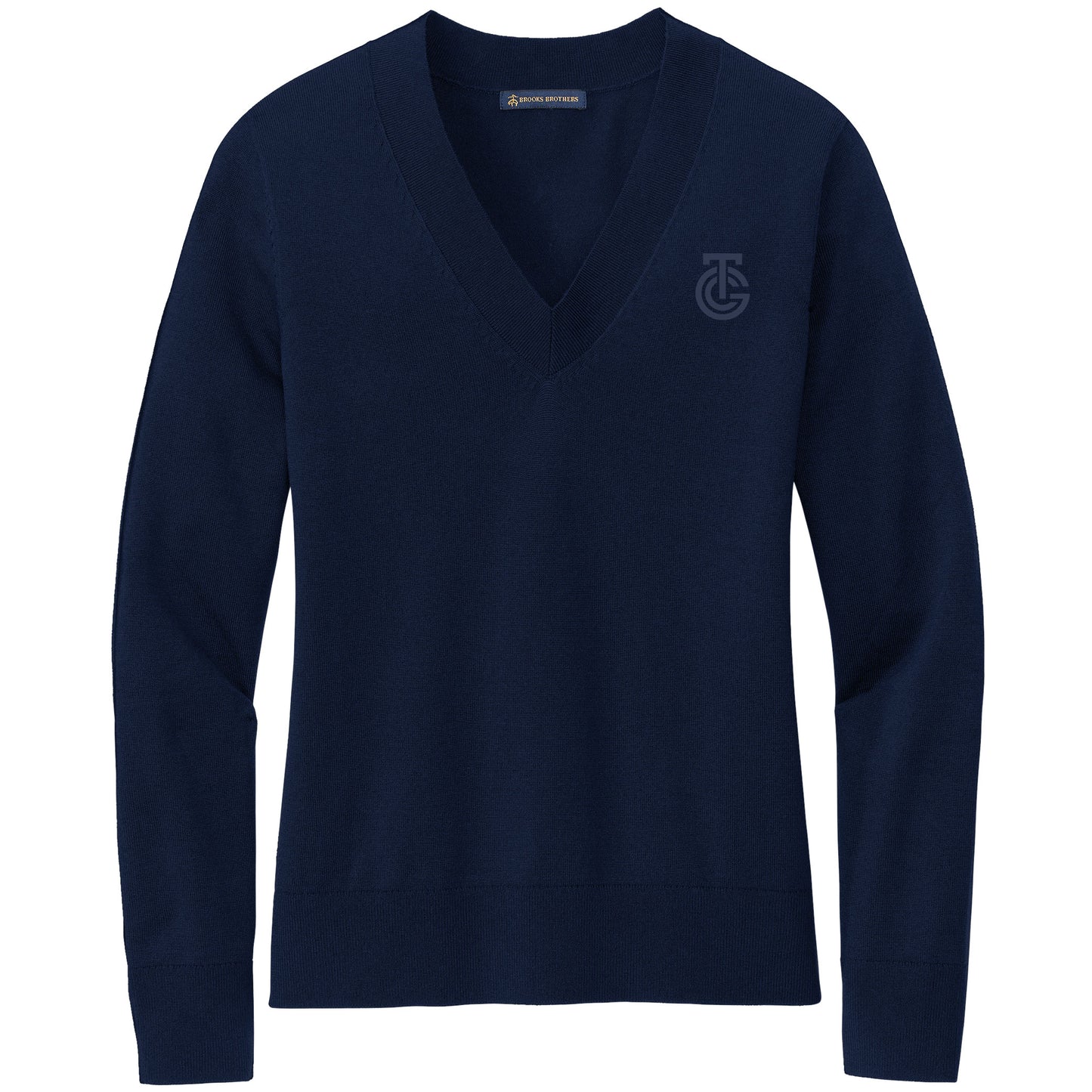 Brooks Brothers® Women’s Cotton Stretch V-Neck Sweater