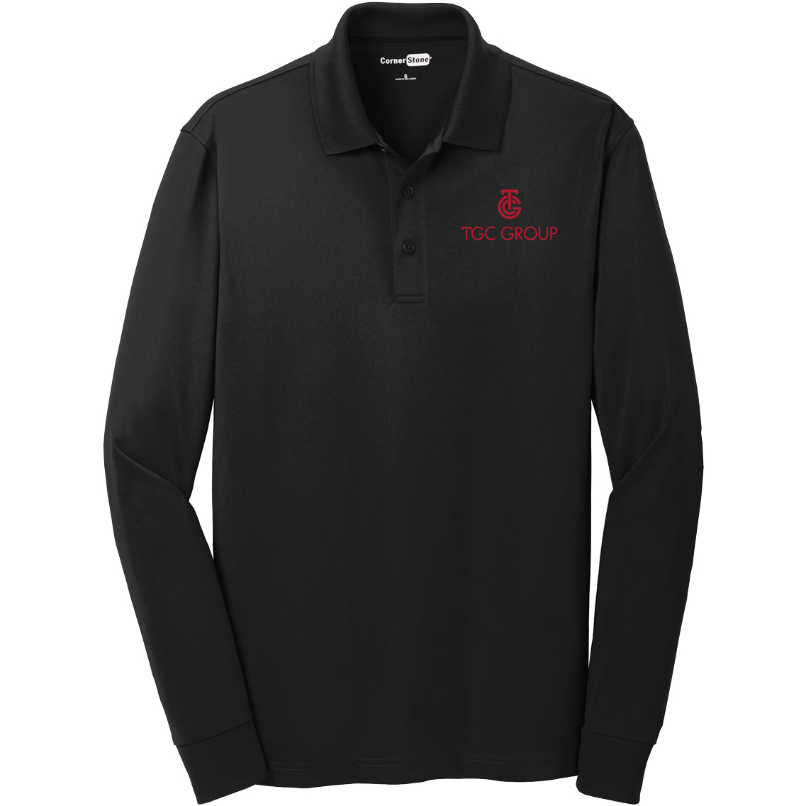 CornerStone® Select Snag-Proof Long Sleeve Polo