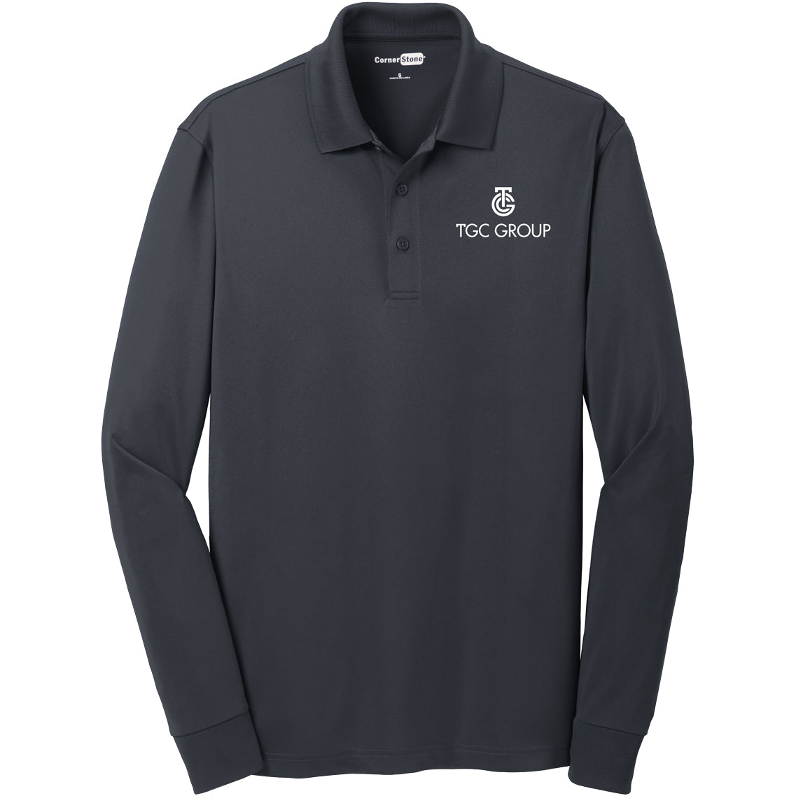 CornerStone® Select Snag-Proof Long Sleeve Polo
