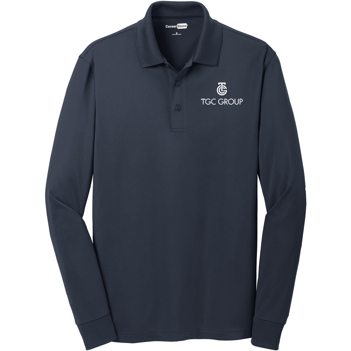 CornerStone® Select Snag-Proof Long Sleeve Polo