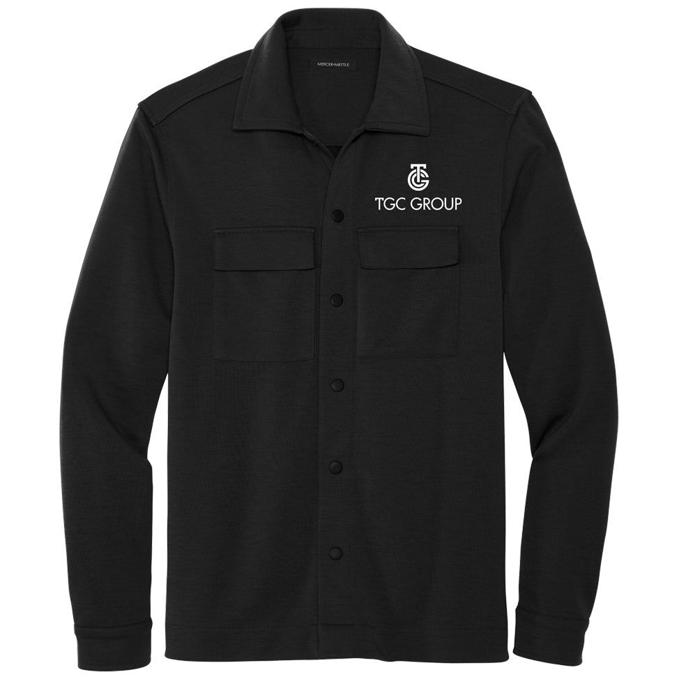 Mercer+Mettle™ Double-Knit Snap Front Jacket