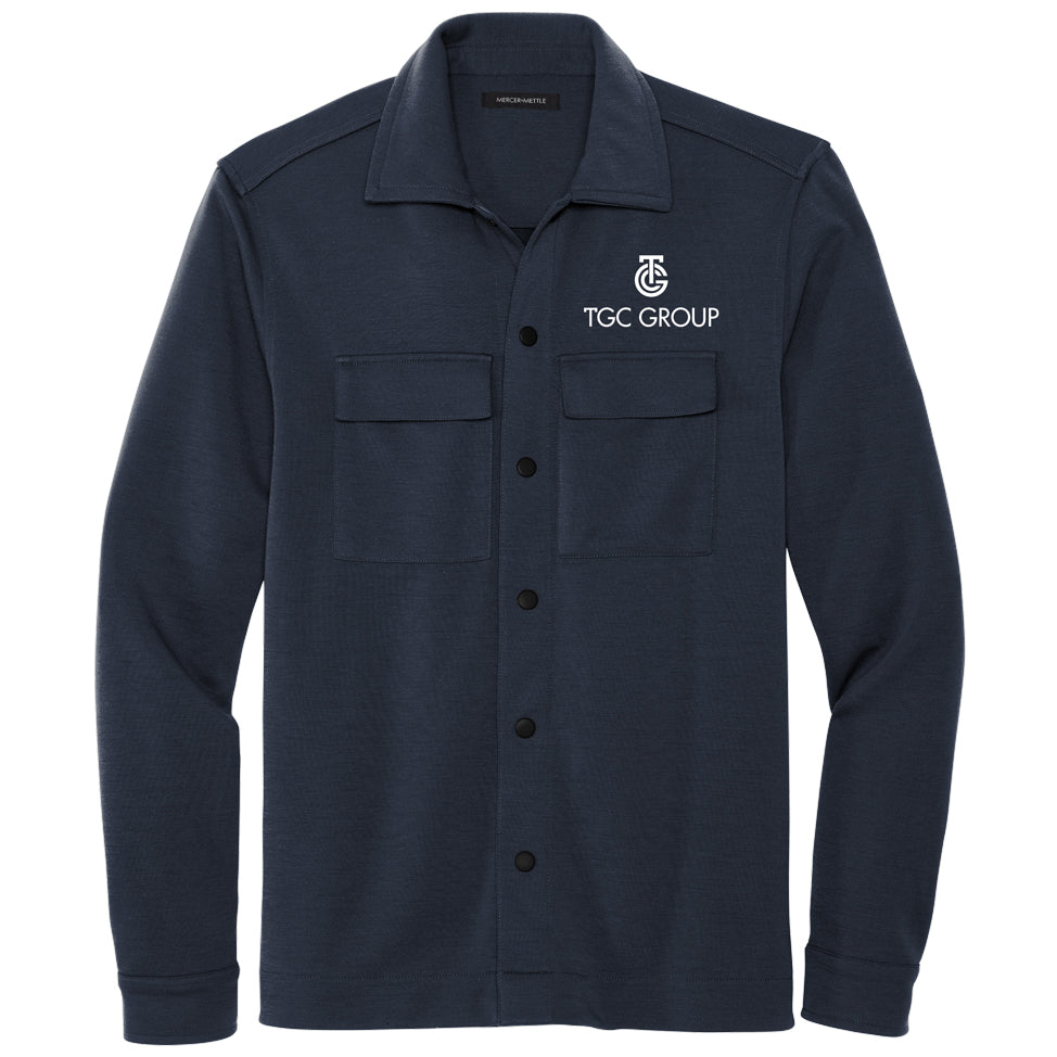 Mercer+Mettle™ Double-Knit Snap Front Jacket
