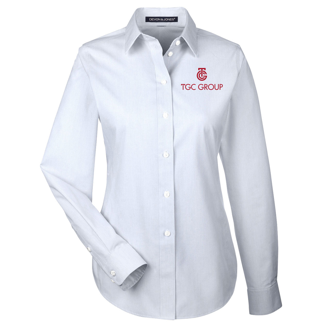 Ladies Crown Woven Collection™ Striped Shirt