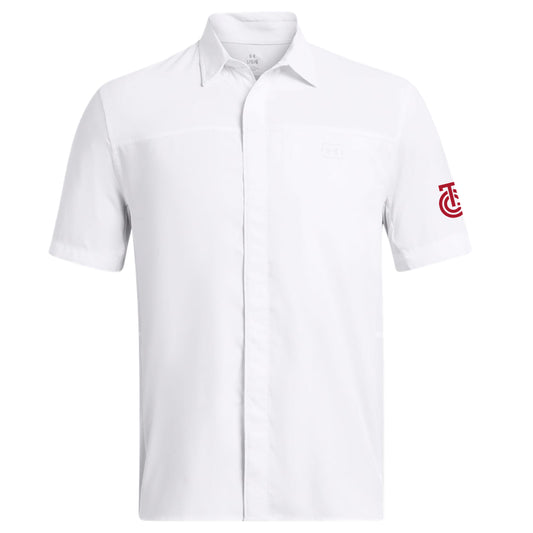 UA Men's Fish Pro Hybrid Woven Short Sleeve
