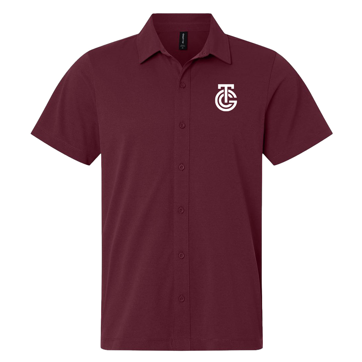 Men's Pro-Flex Sorona® Button Down Short Sleeve Shirt