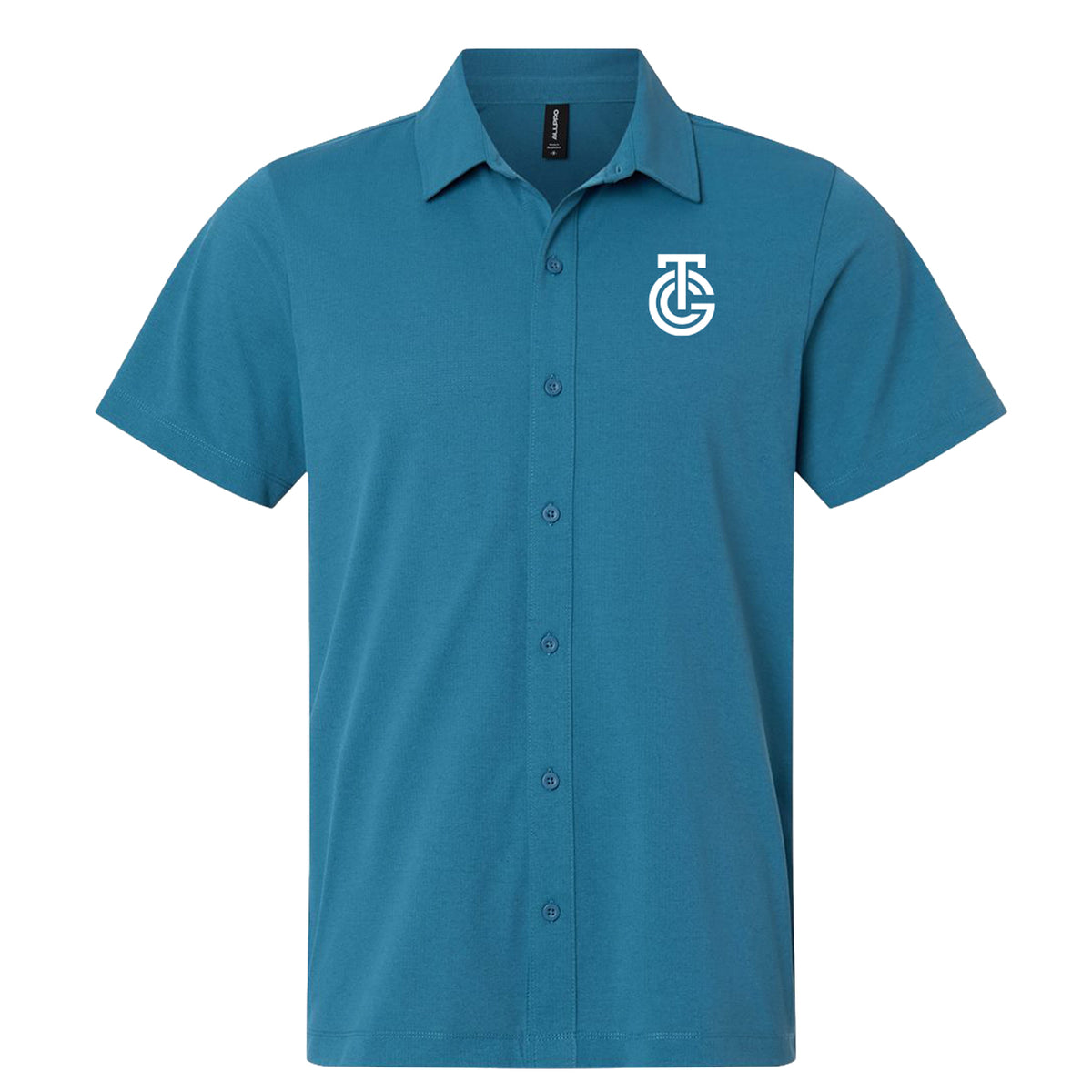 Men's Pro-Flex Sorona® Button Down Short Sleeve Shirt