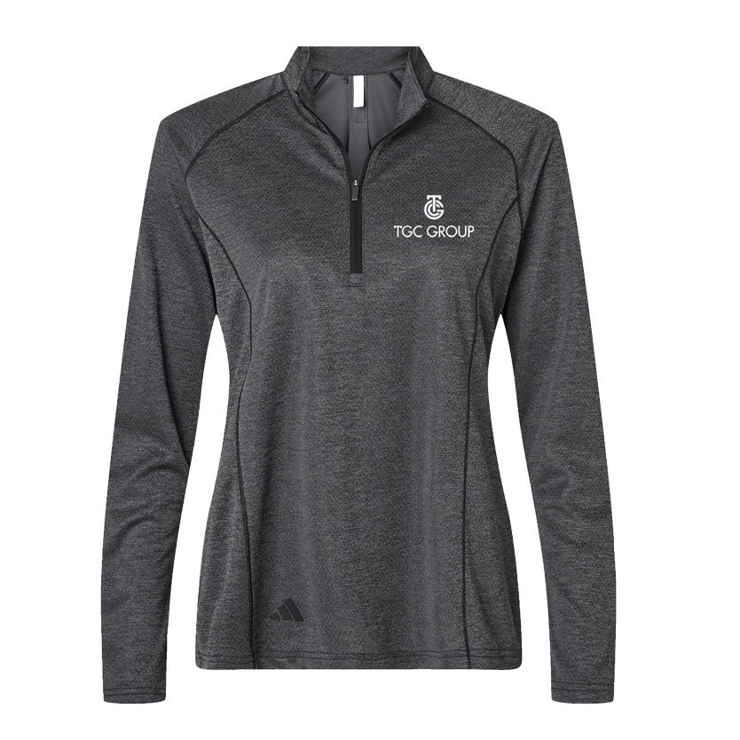 Adidas - Women's Space Dyed Quarter-Zip Pullover