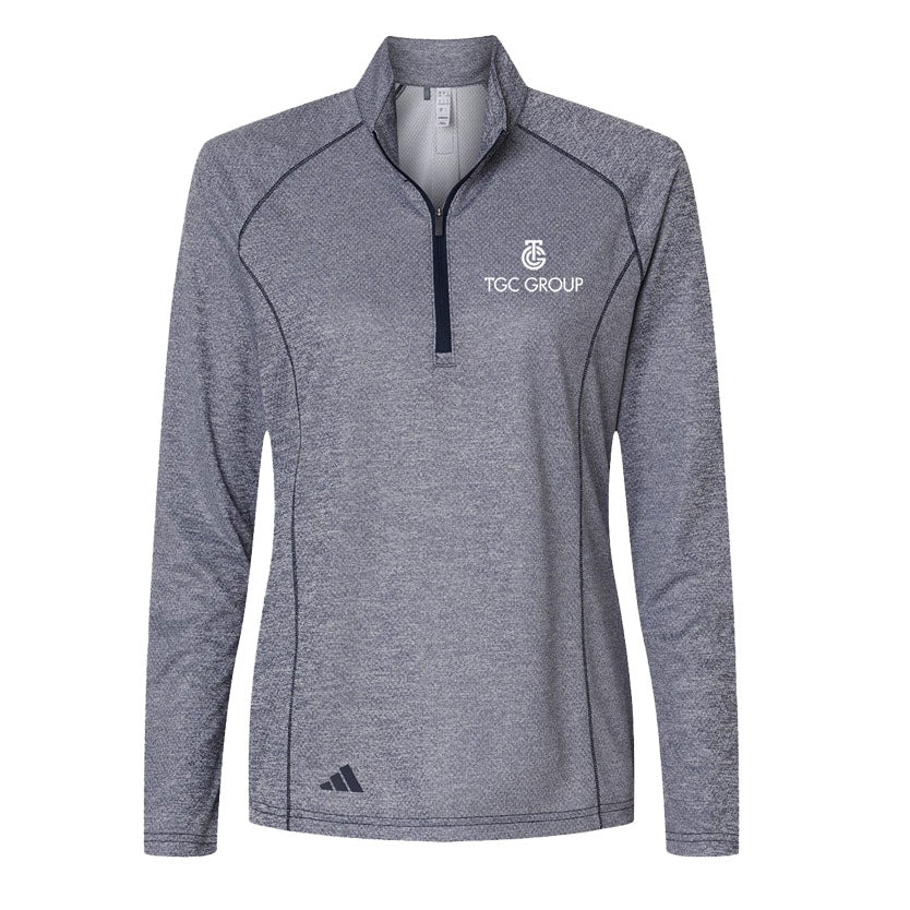Adidas - Women's Space Dyed Quarter-Zip Pullover
