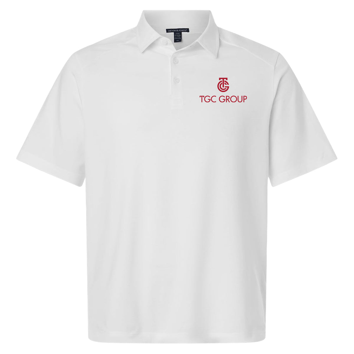 Men's Seaton Pebble Textured Polo