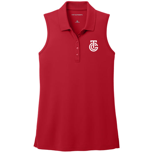 Ladies Dry Zone UV Micro-Mesh Sleeveless Polo