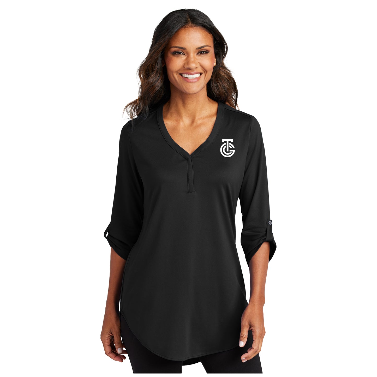 Port Authority® Ladies City Stretch 3/4-Sleeve Tunic