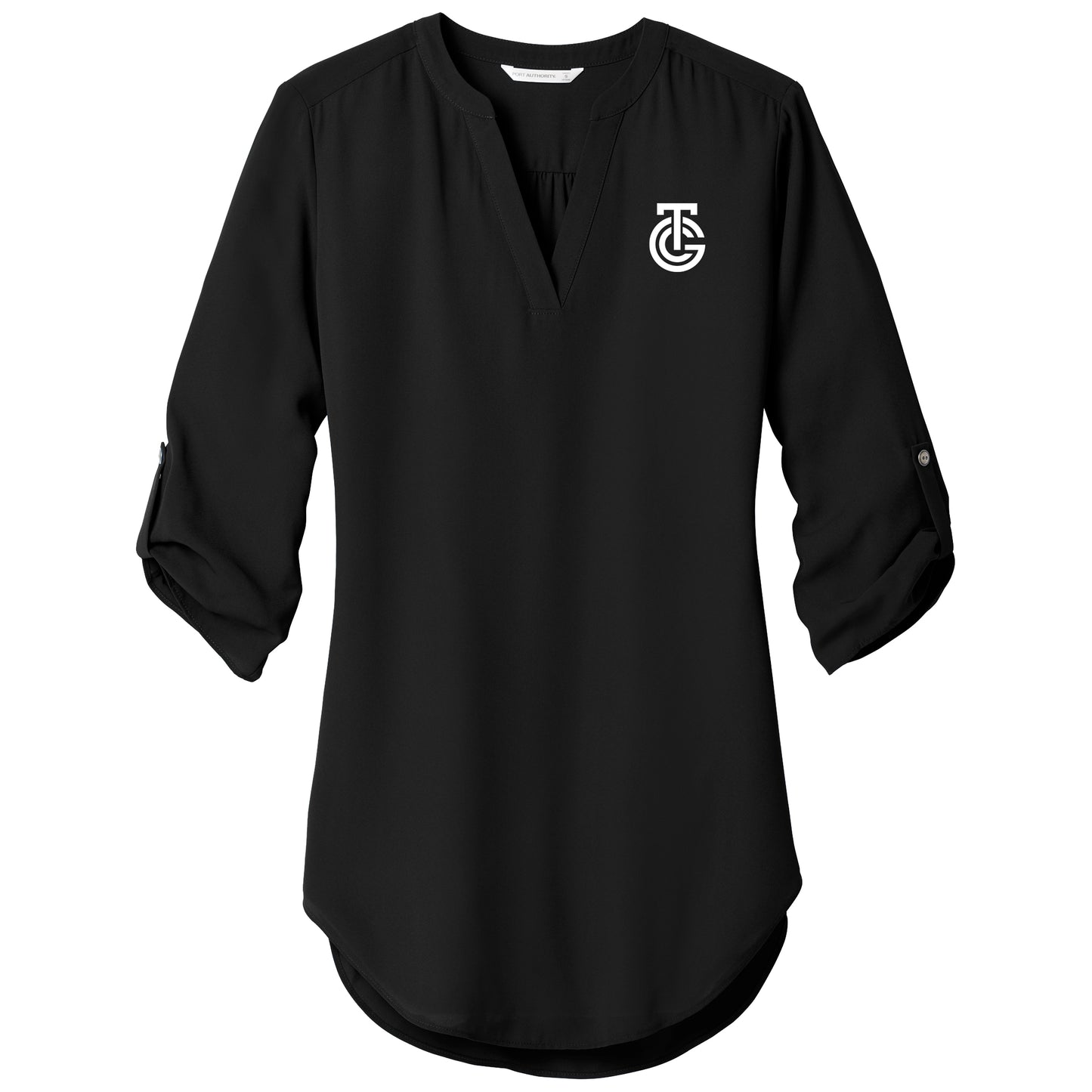 Port Authority® Ladies 3/4-Sleeve Tunic Blouse